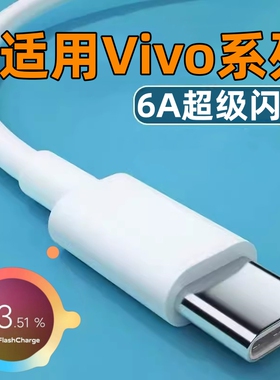 适用Vivos18e充电线80W超级闪充ⅴiv0S18e数据线viⅵos18Pro快充Typec套装v1v0维沃vovo充电器Ⅴⅰvo插头正品