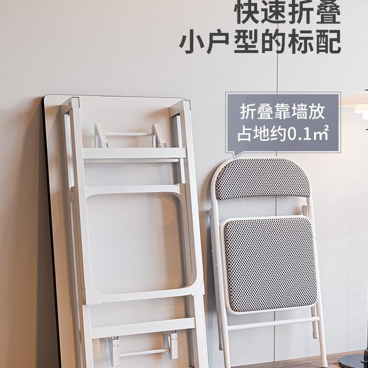 小户型可折叠电脑桌卧室家用学生书桌办公桌桌子简易出租房学习桌
