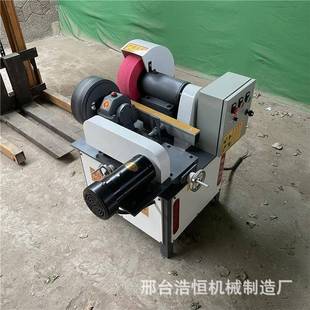自动不锈钢管外圆电动磨抛机圆管打磨机除锈抛光机拉丝机
