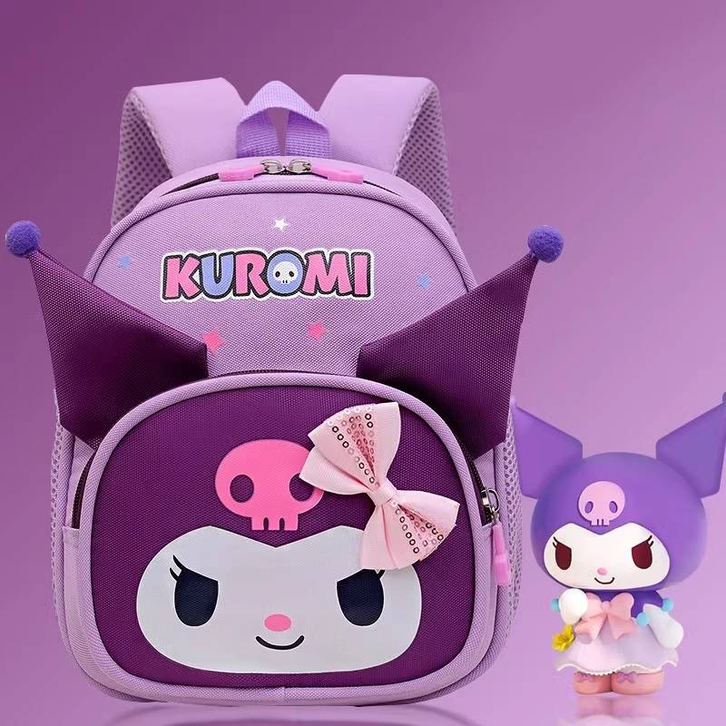 【天猫正品】库米紫儿童幼儿园书包男女童超轻2025新款女孩春秋出游双肩包宝宝