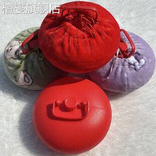 热水袋正品官方旗舰店汤壶带布套塑料汤婆子有绒布套老式注水汤捂