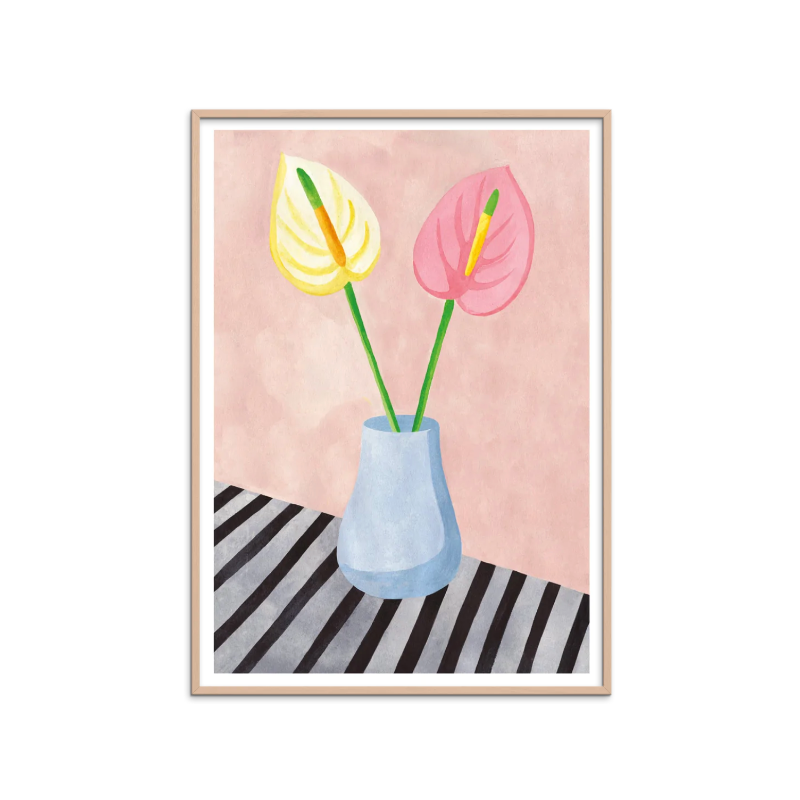 Poster&Frame · Anthurium 火鹤花 装饰画（中号）［丹麦品牌］