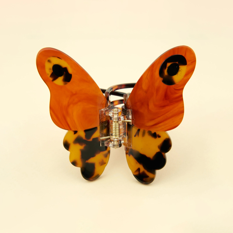 Coucou Suzette · Moth 明星同款 琥珀色蝴蝶发抓［法国设计师］