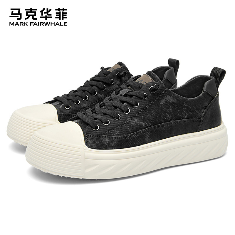 马克华菲男鞋2025百搭潮鞋板鞋男