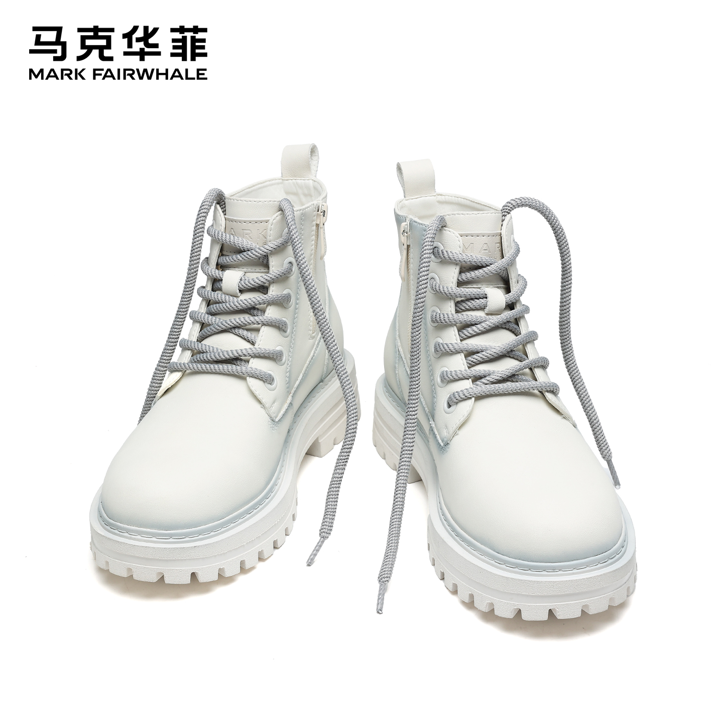 马克华菲丁靴男2025新款高帮靴子