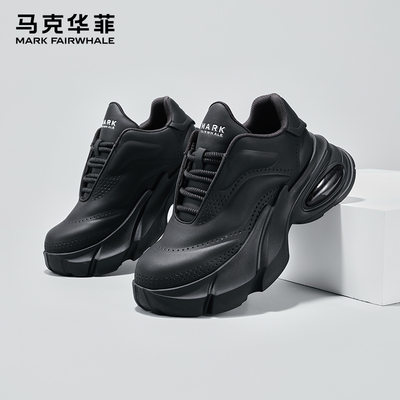 马克华菲男鞋2025新款休闲老爹鞋