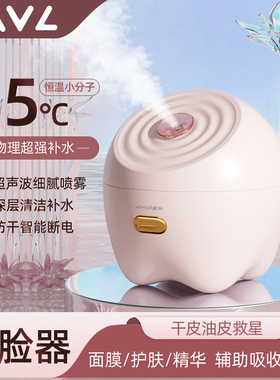 热喷蒸脸仪纳米喷雾器家用面脸部小型美容仪补水打开毛孔排毒熏蒸