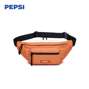 Pepsi/百事男士斜挎包运动骑行男款25年新款单肩胸包通勤便捷腰包