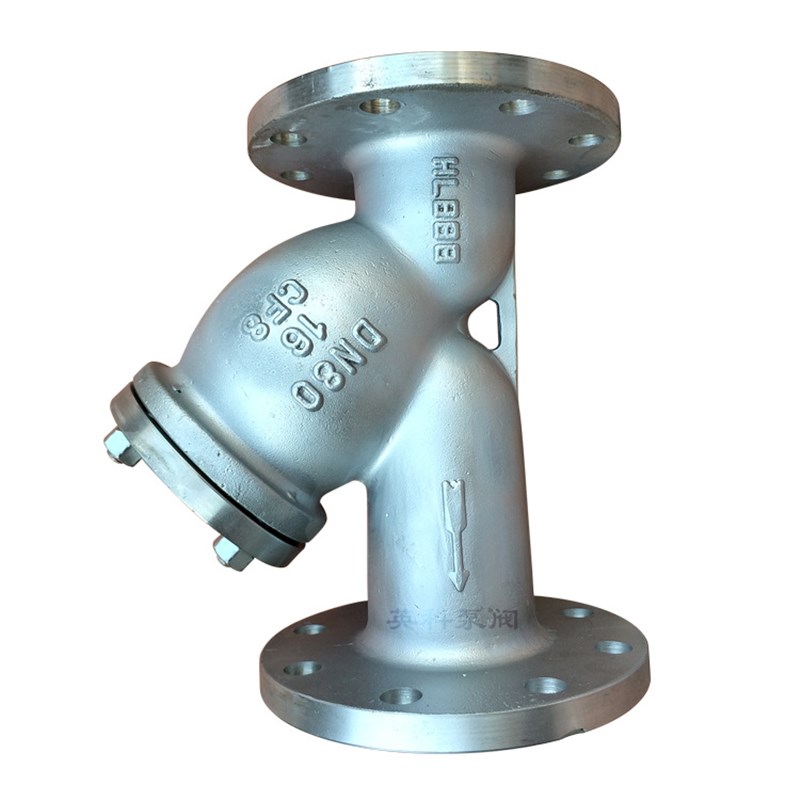 GL41W-168 304/316 不锈钢Y型 滤器 法L兰DN50过65 P0油除杂质