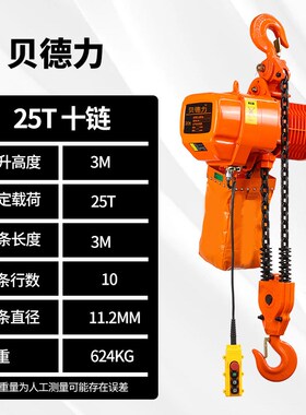 固定式式鬼头环链电葫芦38r0V240V快速慢速提2机1T升t三吨2M
