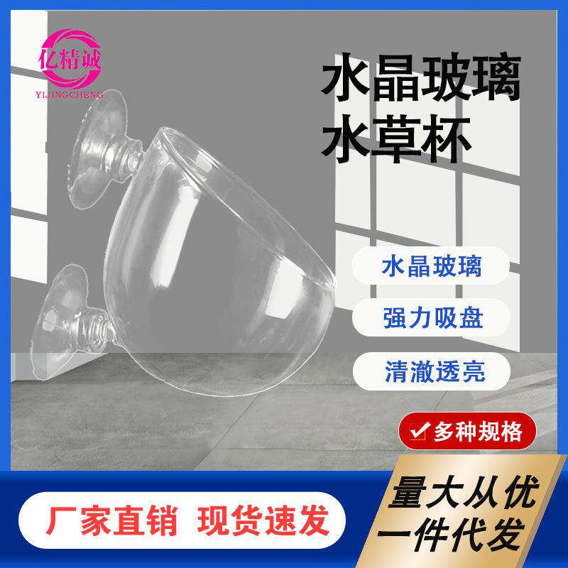 玻璃造景盆水草杯水草培育盆 造景培育草缸种植杯
