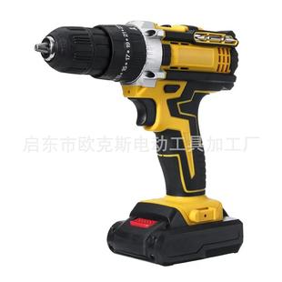 工具锂电钻工厂冲击钻电动螺丝刀多功能 手电钻转家用手钻充电式