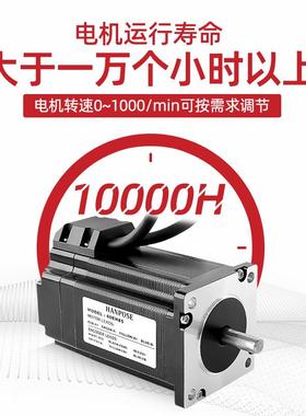 60闭步环进机组合CL57驱动 大386扭矩控制准 高转精速3D打印机电