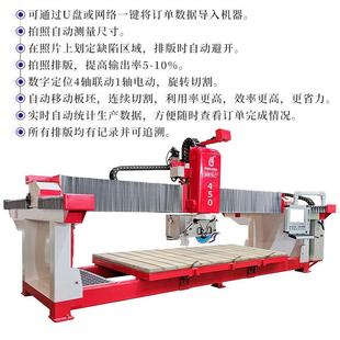 五SQ 350数控c轴nc石材切割机床大理加石花岗板工机械设备一岩体
