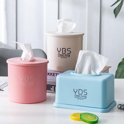 圆形卫生纸盒子卷纸筒家用客厅桌面卷筒纸盒圆筒纸盒纸桶圆形厂家