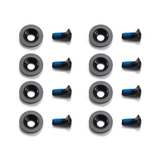 滑雪板固定器固定圆盘螺丝单板双板雪板螺丝通用配件垫片M6-现货