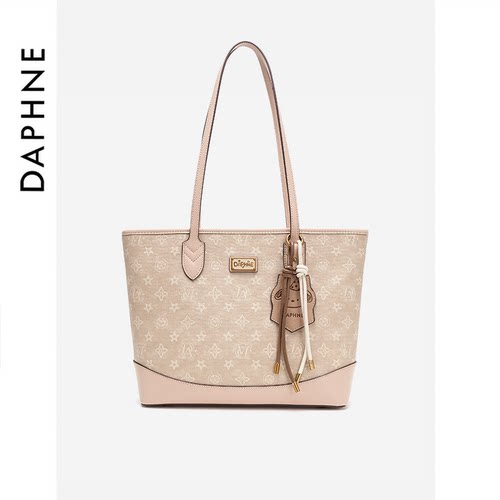Daphne/达芙妮秋冬氛围感大号单肩包斜挎包女士通勤托特包包25083