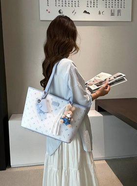 Daphne/达芙妮百搭可爱风单肩包甜美风手拎包女士通勤托特包25036