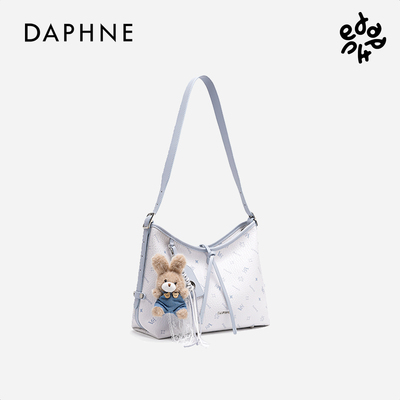 达芙妮浅蓝托特包女2025新款