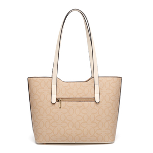 达芙妮复古托特包子母包大容量通勤女包多件套百搭老花包10780