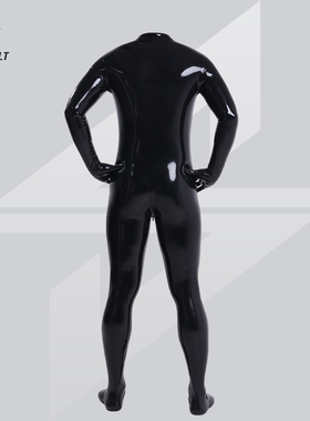 JUNTO JOLT男士乳胶衣全包紧身衣latex4D RR胶片量身定制jj胶衣娘