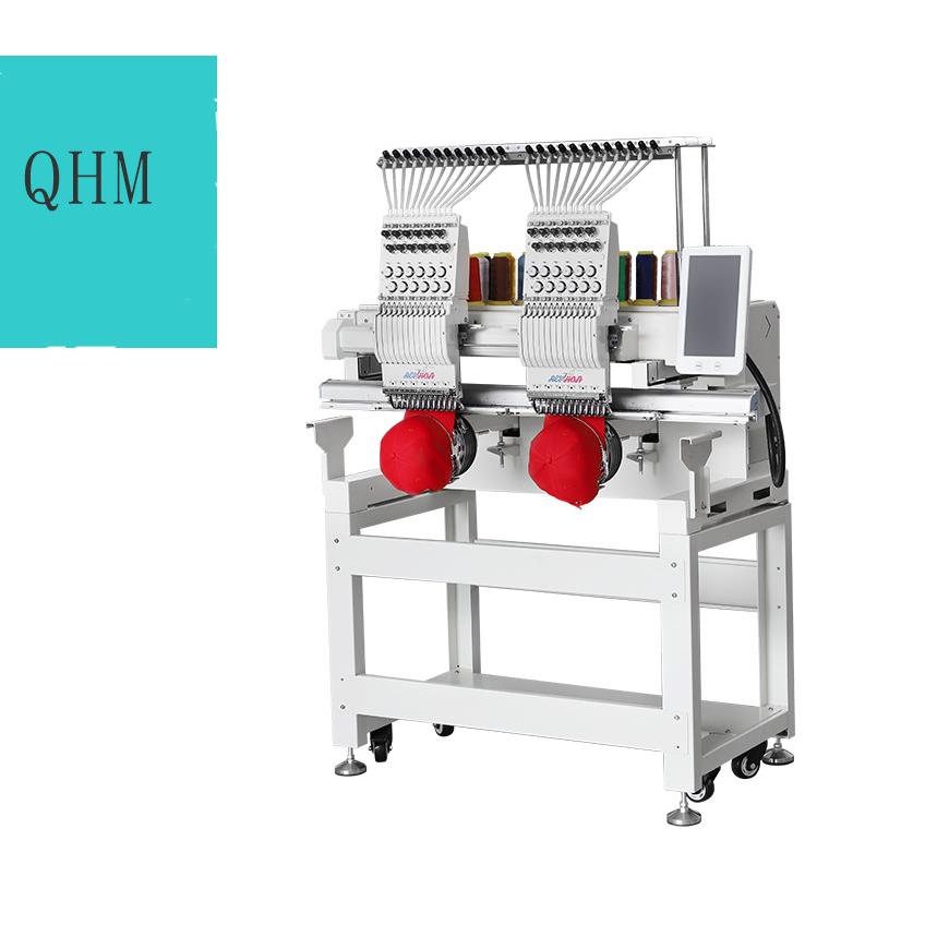 厂家直接销售电脑绣花机双头机全自动