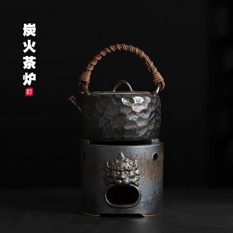 围炉煮茶炉套装陶瓷煮茶器烧水壶炭火炉茶壶家用户外温茶炉烧烤炉,电子元器件市场,其它元器件,淘宝优惠券,粉丝福利购,淘宝优惠卷