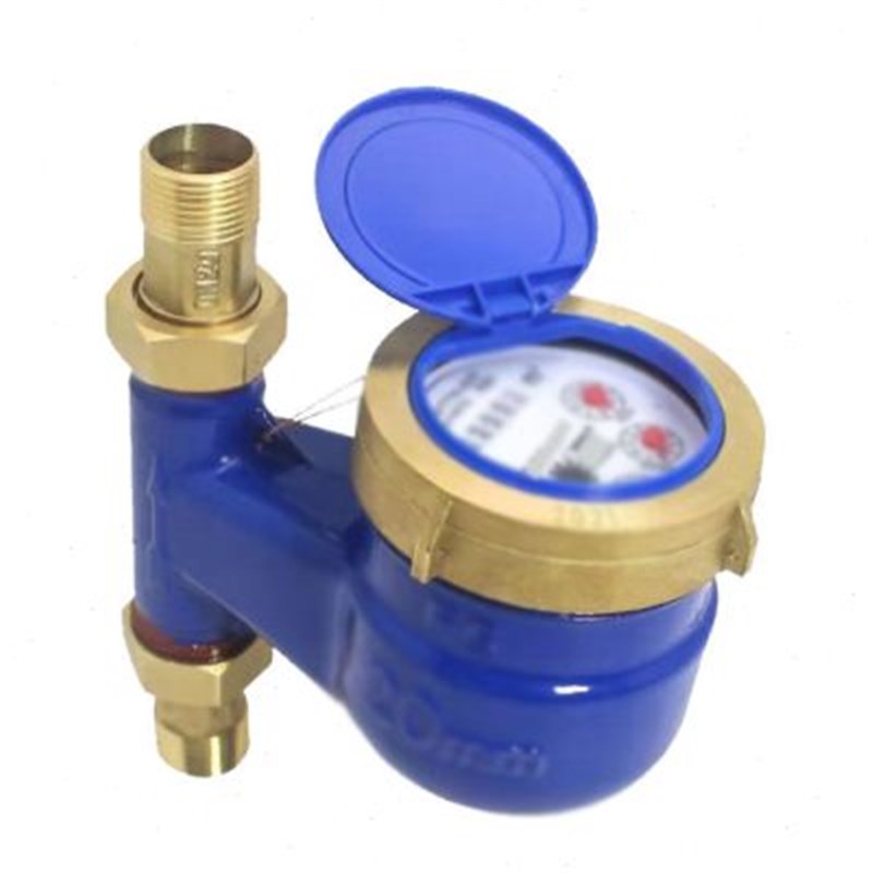 屹选工品数f字旋翼湿式立式水表自来水DN25(冷水表)