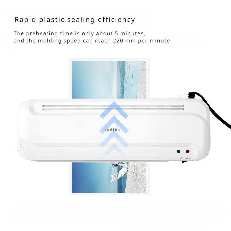 Deli A4 Thermal Laminating Machinre for Menus Documents and
