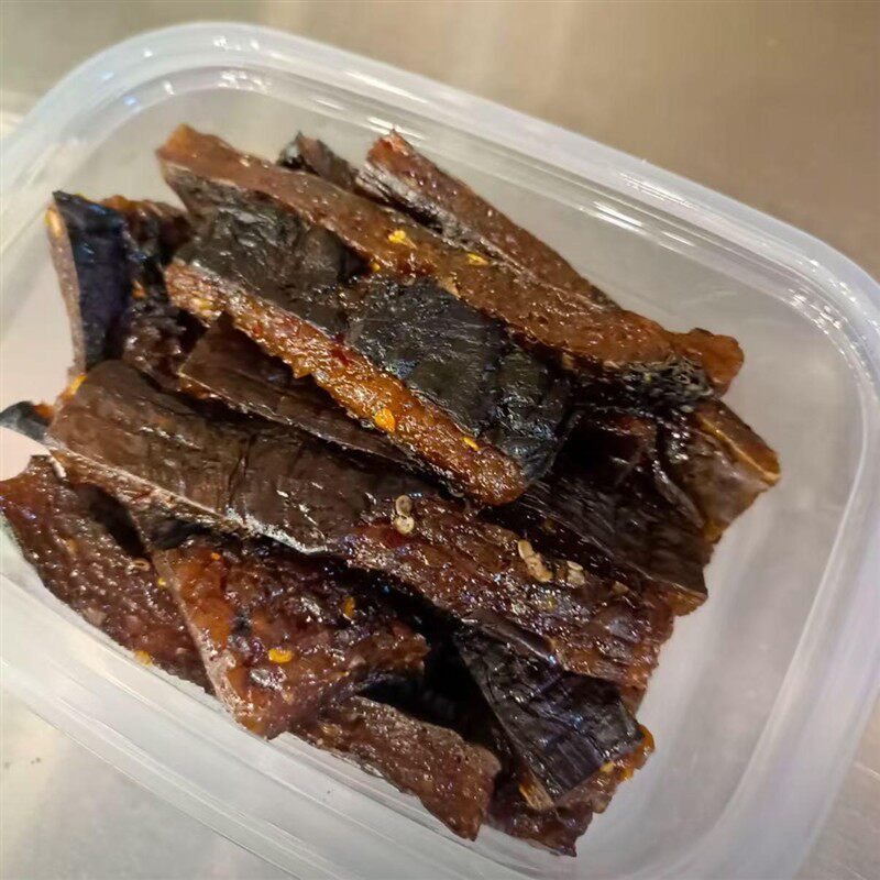 -江西特产 鹰潭贵溪茄子干 农家手工制作 家乡特色美食250克袋装