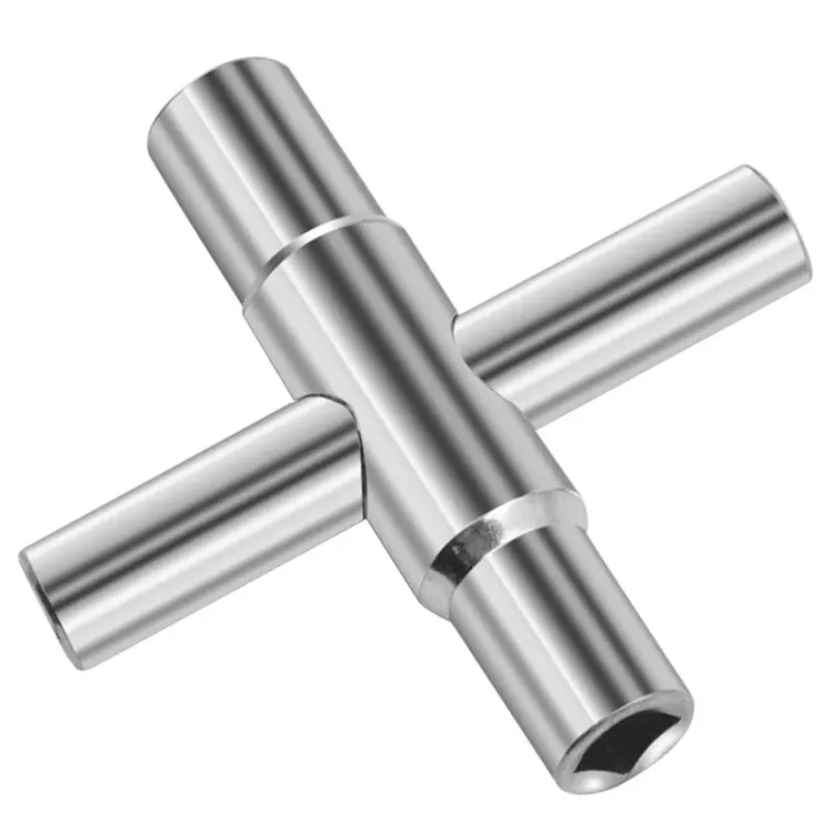 内四角钥匙四方形套筒扳手水表前阀门堵头闭阀螺丝高铁路配电箱锁