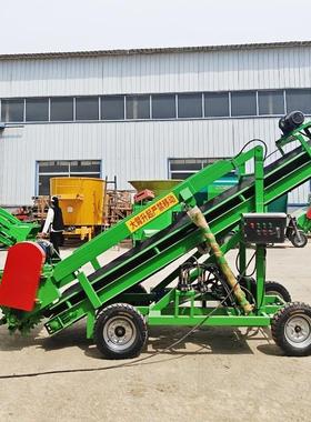 青贮草窖全装车取料机压自动液垛青储取AHG草机横向行走草挖草机