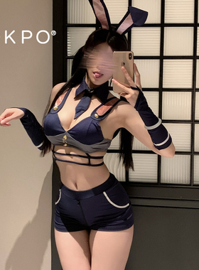 兔女郎巡查官情趣内衣套装性感制服诱惑装2025新款战袍cos服大码