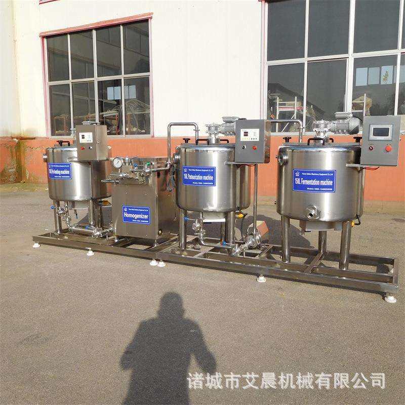 乳品巴氏杀菌消毒设备 酸奶发酵罐 双罐牛奶灭菌机 液态奶生产线,机械设备,消毒灭菌设备,淘宝优惠券,粉丝福利购,淘宝优惠卷