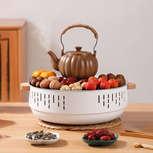 烧烤炉烤肉炭炉户外庭院碳火烤架便携式围炉煮茶全套家用室内