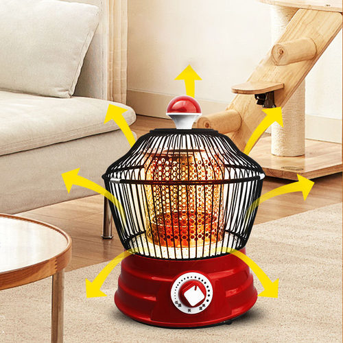 鸟笼烤火炉冬季烤火器桌下电烤炉烤火炉取暖器家用小太阳速热省电
