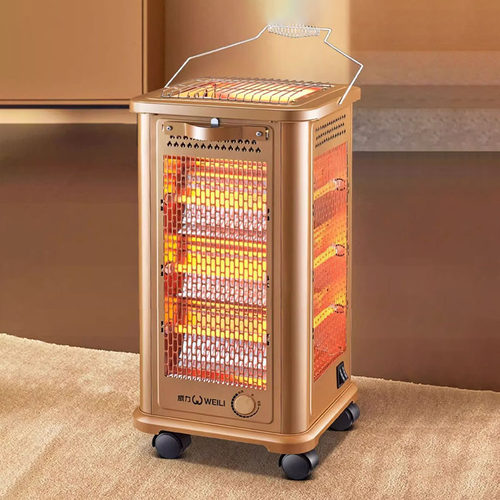 电烤炉取暖烧烤型五面取暖器取暖烤火小太阳家用四面电烤炉电暖气