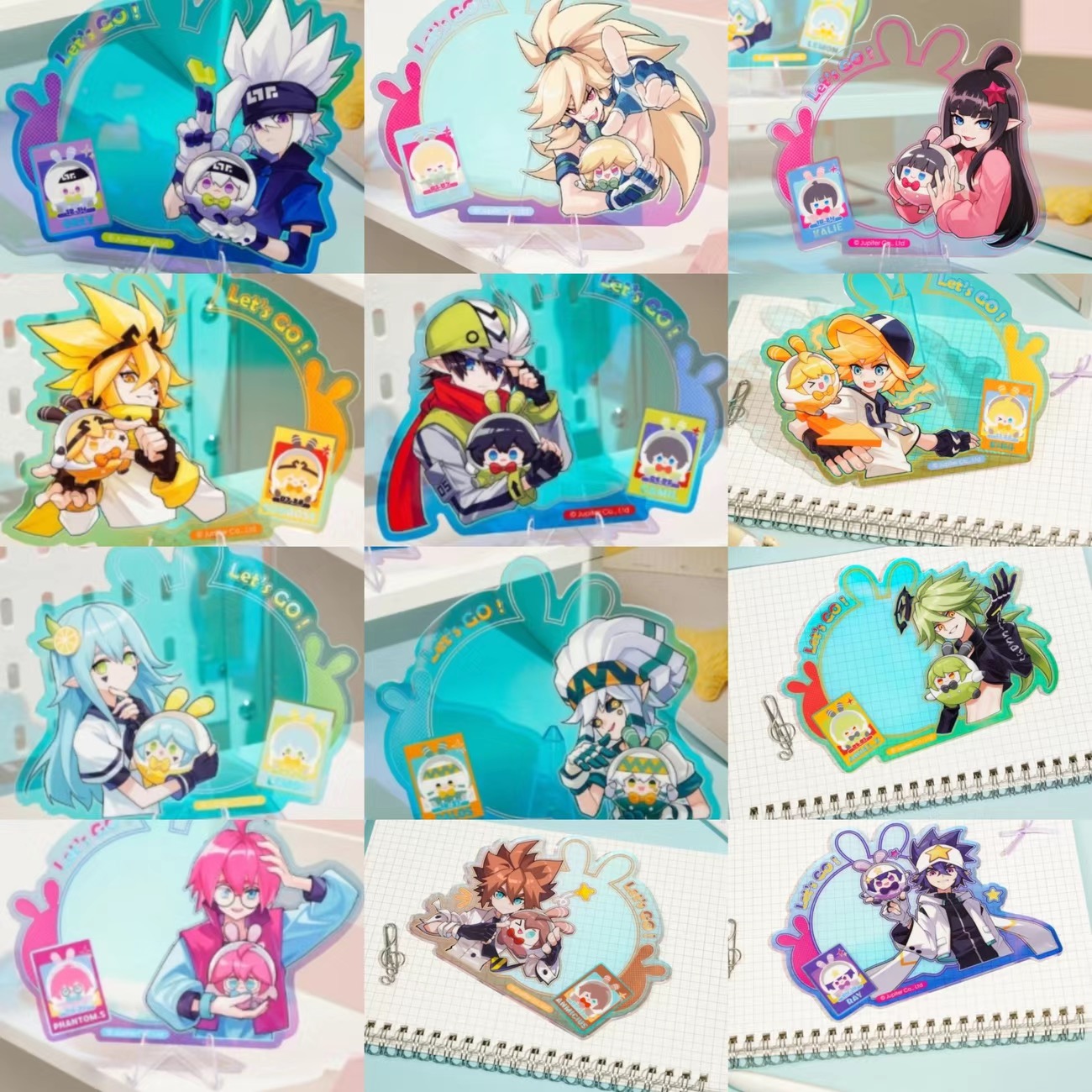 凹凸世界GOGO裁判球系列角色拍照卡金格瑞凯莉雷狮嘉德罗斯佩利