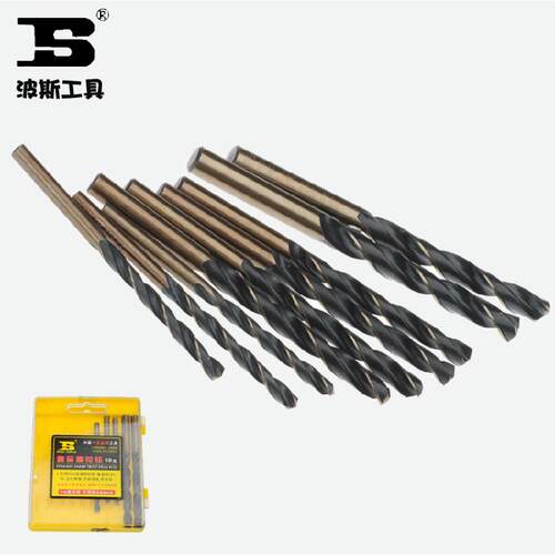 波斯工具直柄麻花钻头专钻不锈钢高速钢材质木头钻正品规格齐全