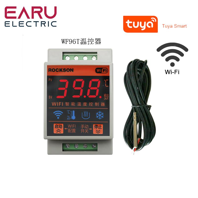 WIFI智能温控器温控器数字远程控制TRV锅炉加热冷却定时器报警器