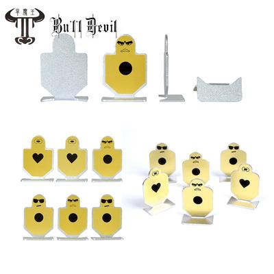 【金属靶】NERF战术训练场射击靶小黄人儿童玩具靶吃鸡游戏CS标靶