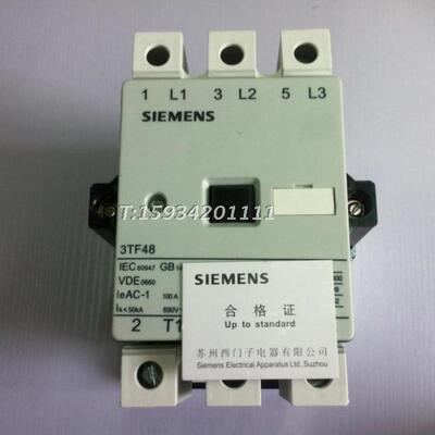 交流接触器3TF4822-0X AC24V.36V.48V.110V.220V380V