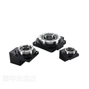 直角精密中空旋转平台电机减速机齿轮箱转盘重载海波齿凸轮分割器