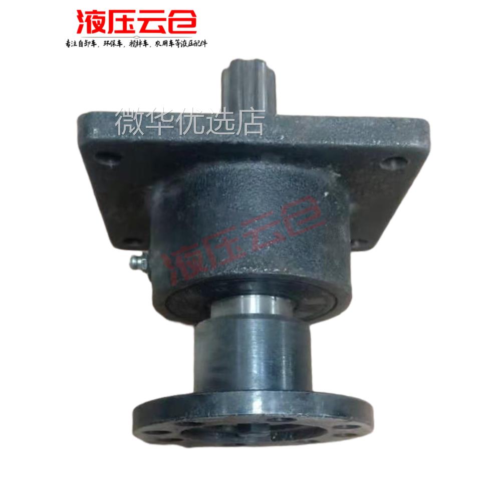 自卸车环卫洒水车配泵改圆盘取力器花齿转换法兰盘取力器大连接