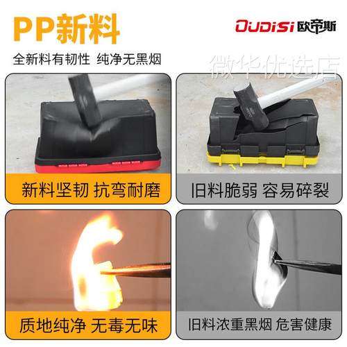 多功能五金万能工具箱车载家用电工收纳箱子收纳盒手提大号工业级