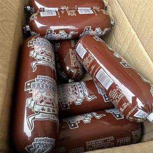 10根开袋即食美食 俄罗斯风味牛筋肠180g 哈蒂牛牛筋肠