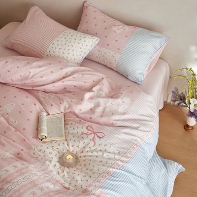 纯棉全棉四件套母婴级2025新款