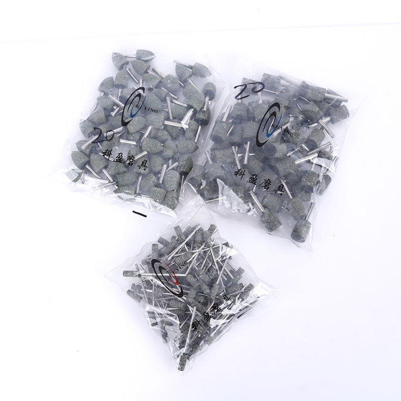 科盈芝麻磨头抛光打磨铝型材金属除锈磨头海绵橡胶橡皮磨头