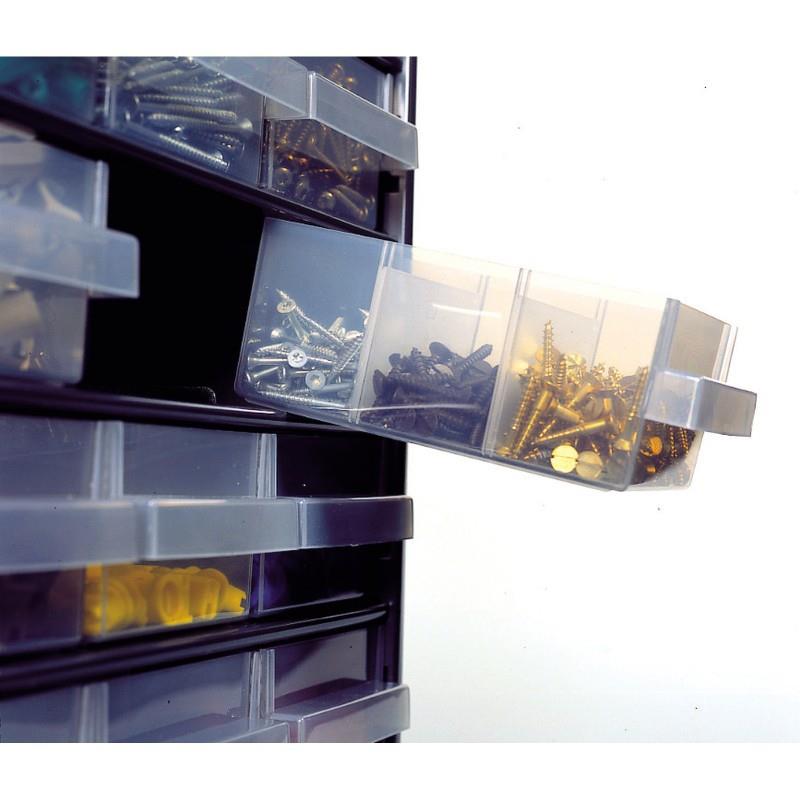 丹麦Raaco 137393 存储柜零件柜 48个抽屉,552高x306宽x150mm深