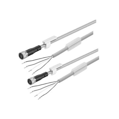 FESTO费斯托连接电缆NEBU-M8G4-K-2.5-5-LE4 541342 541343气动原